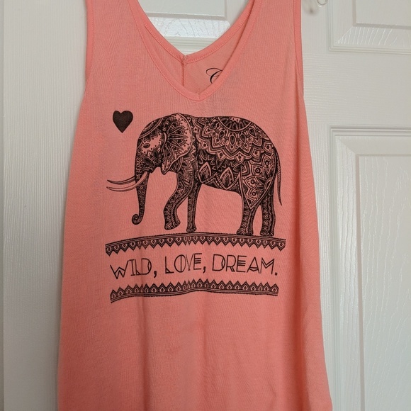 pink tank top - Picture 1 of 2